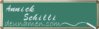 Annick Schilli Visitenkarte
